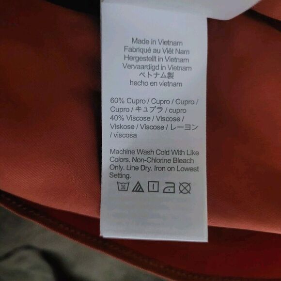 J. Crew Dress Womens 8 Orange Gwen Cupro Blend Mini Slip Wildfire Short BI679 - Picture 9 of 12